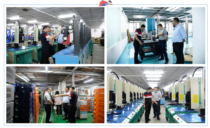 靈科超聲波工廠(chǎng)車(chē)間機(jī)器展示