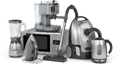 千庫網(wǎng)_家用電器。在 w 上隔離的家用廚房工藝集_攝影圖編號20173254